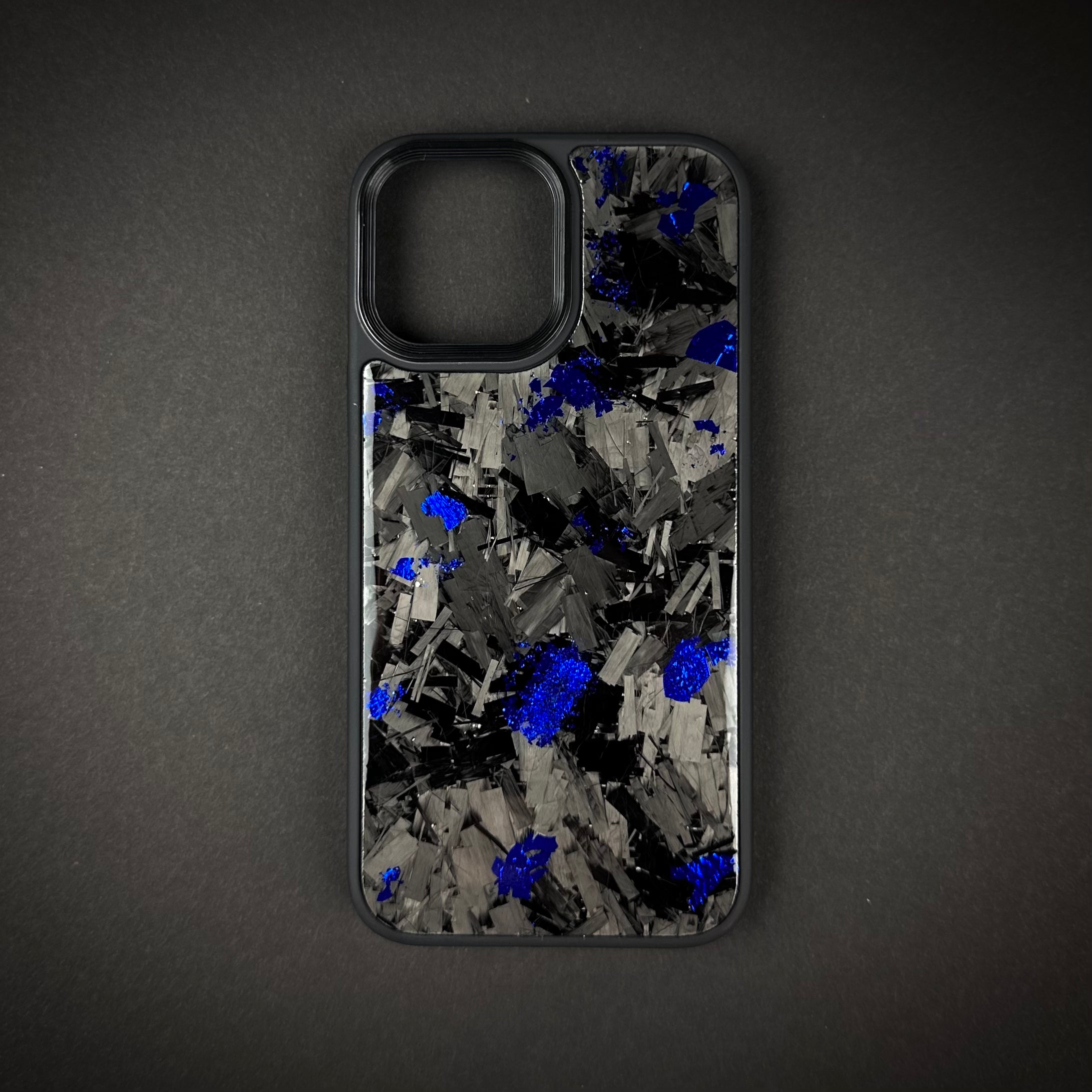 Blue Forged Carbon Case