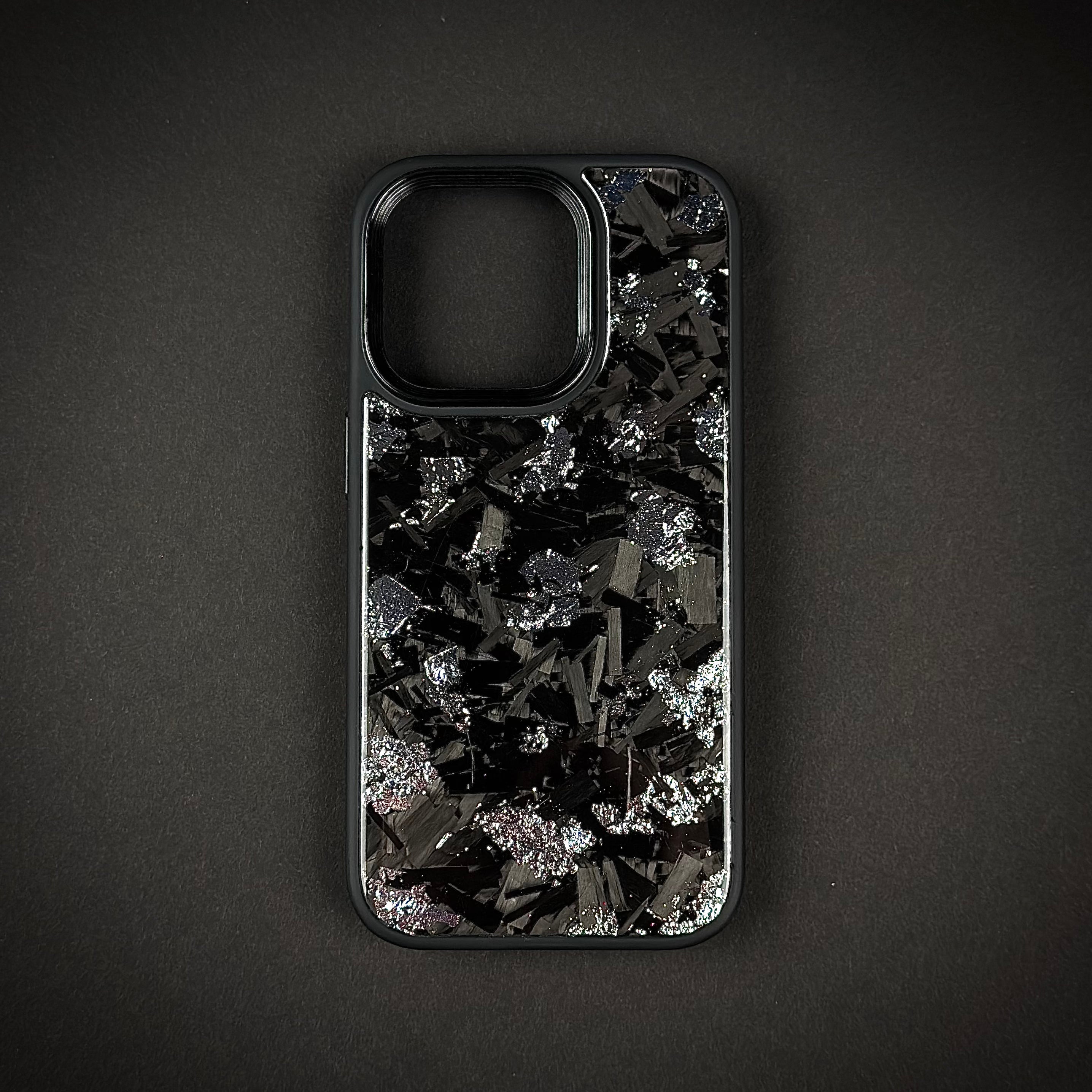 Silver Forged Carbon Case