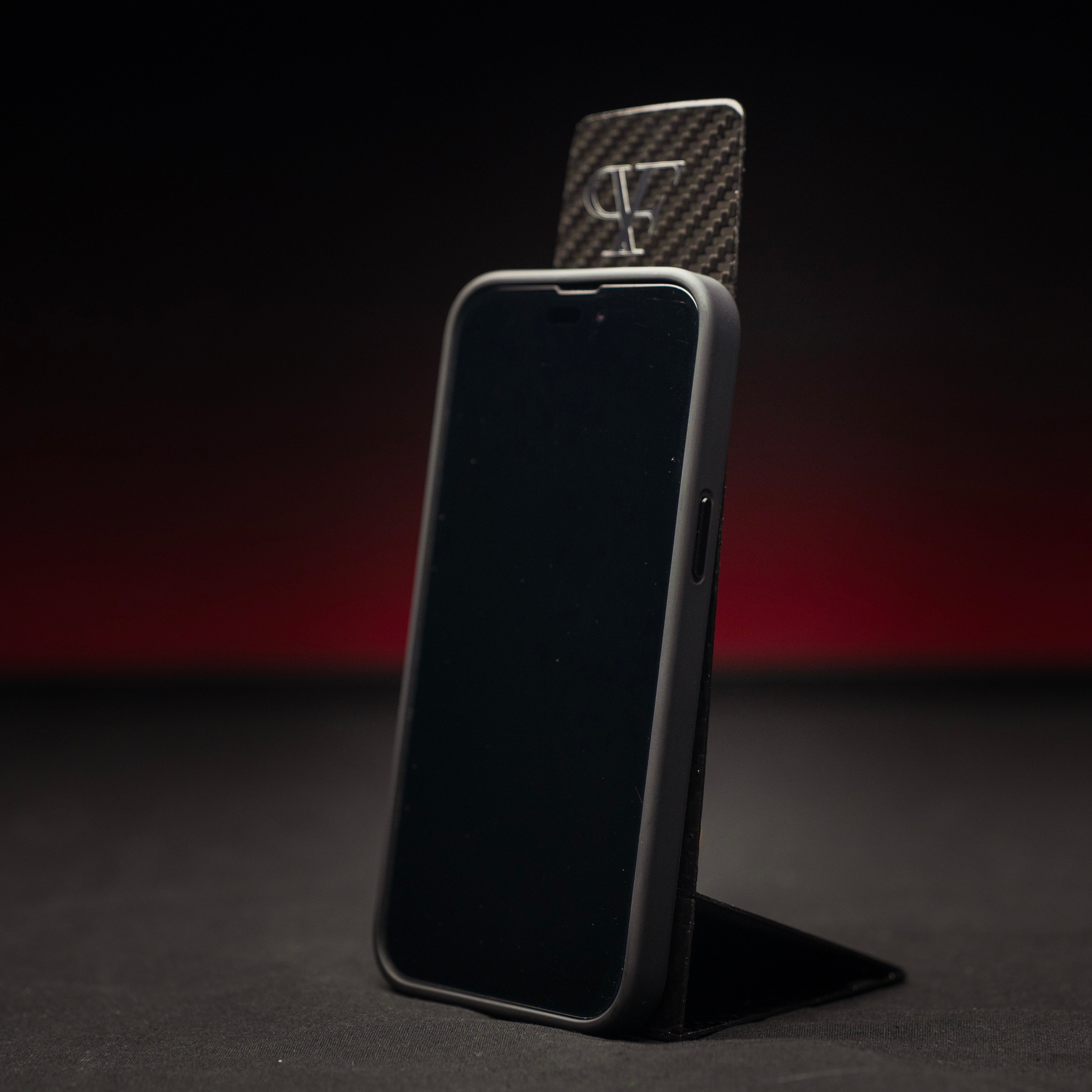 Purple Reflective Carbon Case