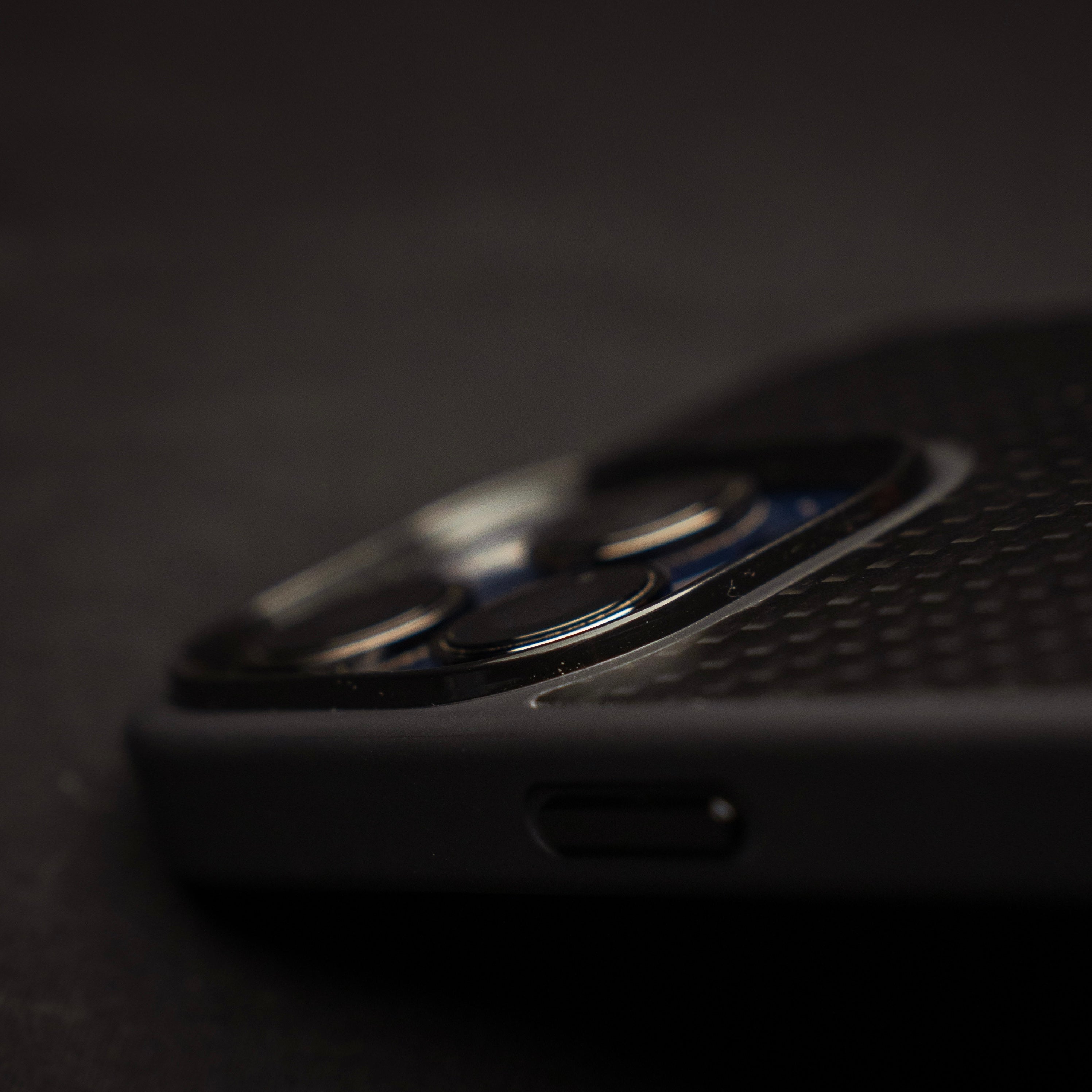 Purple Reflective Carbon Case